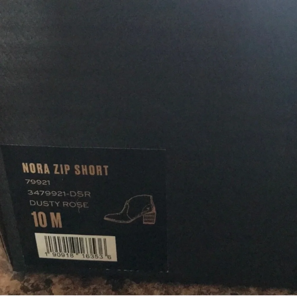 Frye Nora Booties Size 10 New In Box
